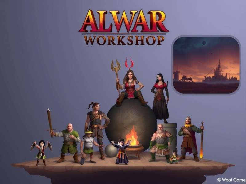 Alwar Game Workshop Footer Logo